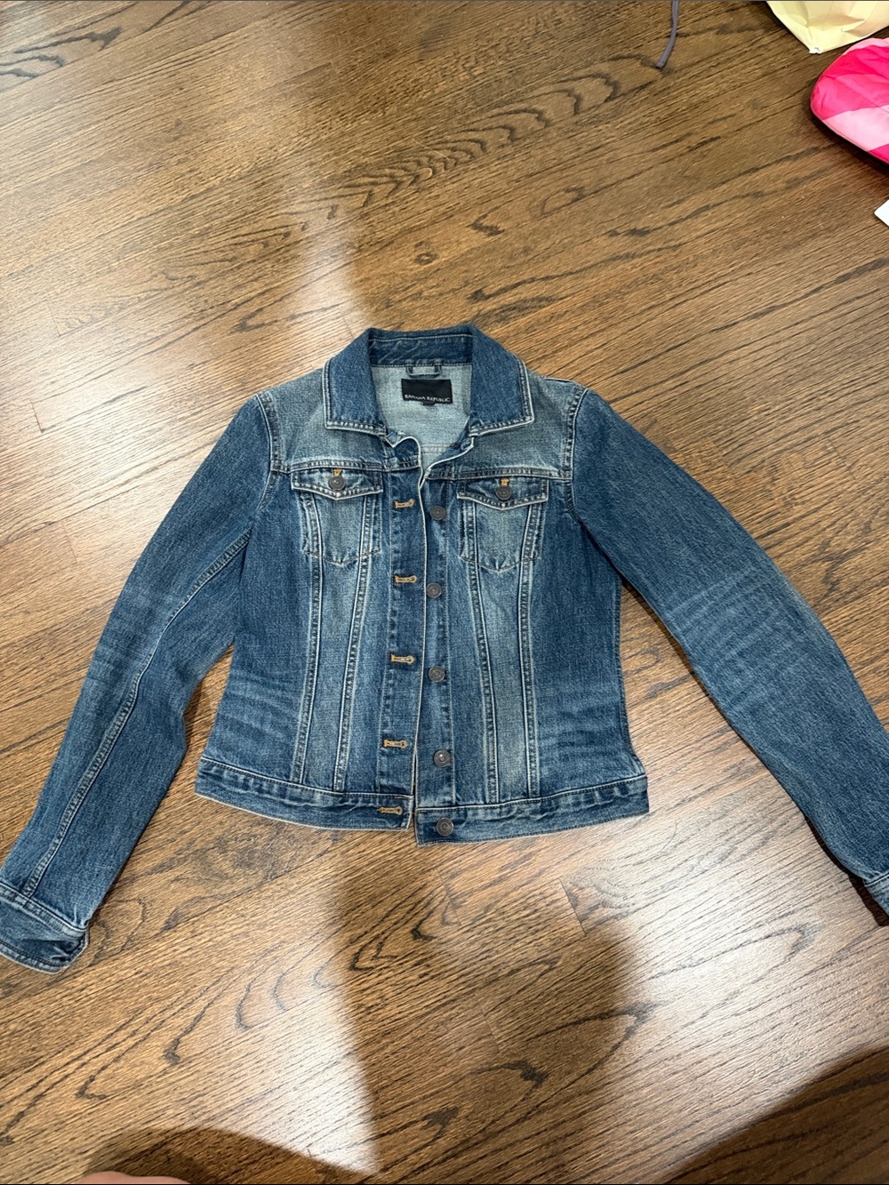 Banana Republic Classic Medium Blue Denim Jacket